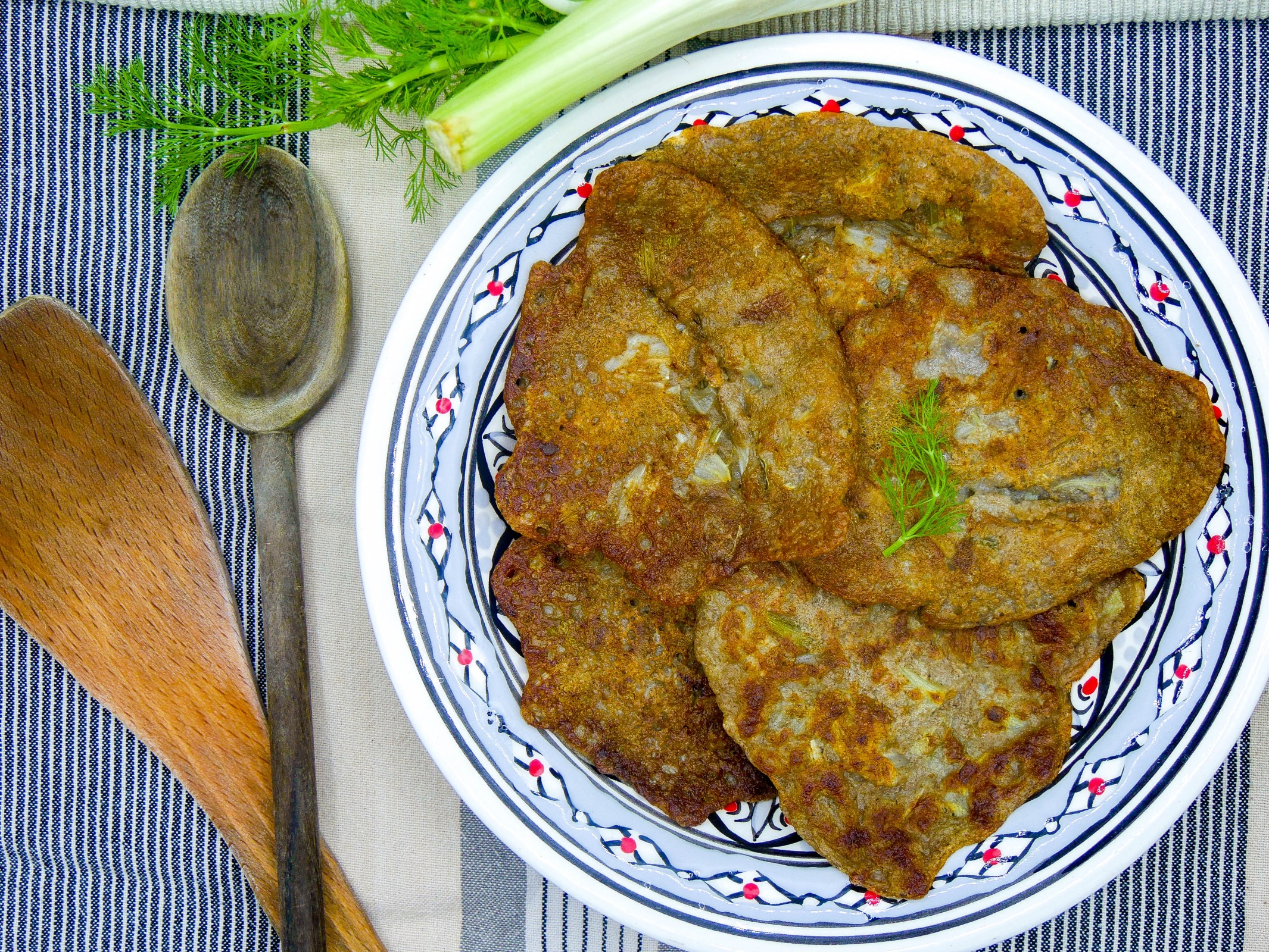 Galettes de seigle au fenouil