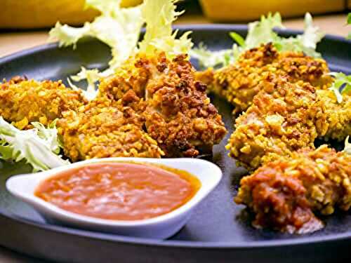 Nuggets de Tofu, sauce barbecue maison