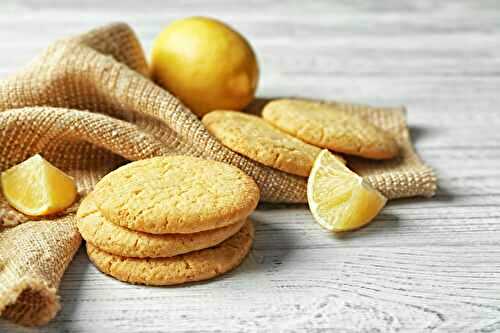 Sablés aux amandes et au citron