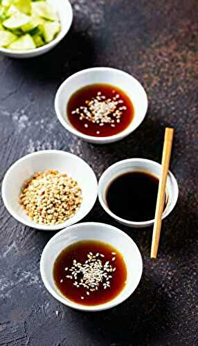 Vinaigrette japonaise au miso et au citron