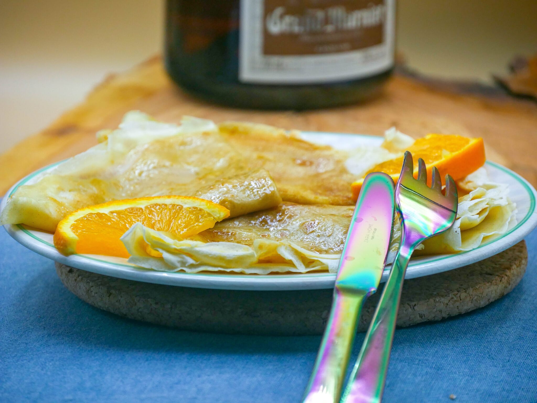 Mes crêpes Suzette faciles