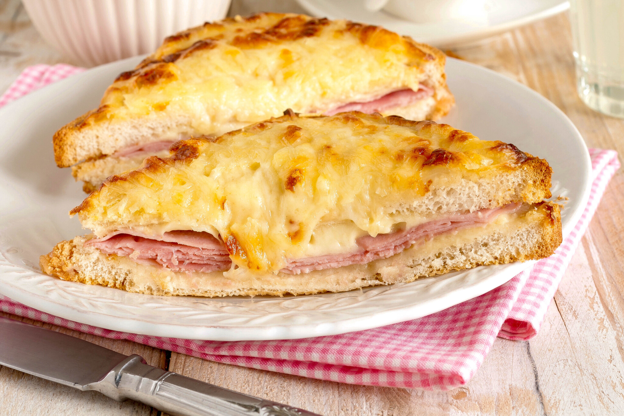 Mes croque-monsieur à la béchamel faciles