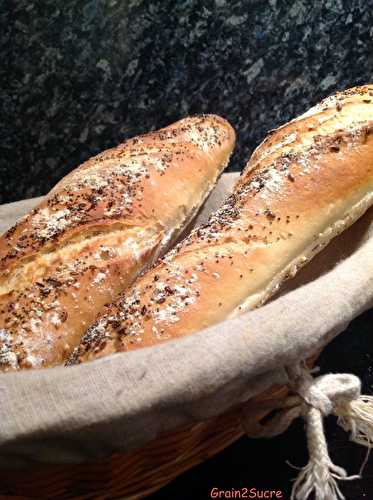 Baguettes aux  céréales