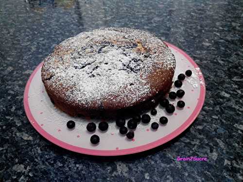 Blueberry Lemon Cake , Gâteau Citron Myrtilles - Grain 2 Sucre