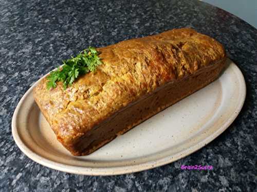 Cake au chèvre et à la courgette