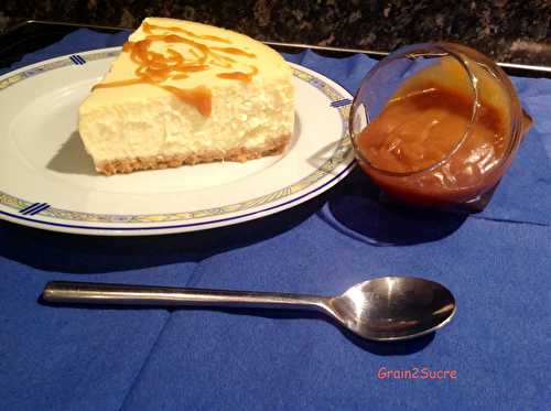 Cheesecake version citron cardamome  - Grain 2 Sucre