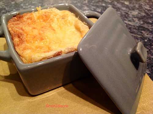 Gratin soufflé de thon forestier