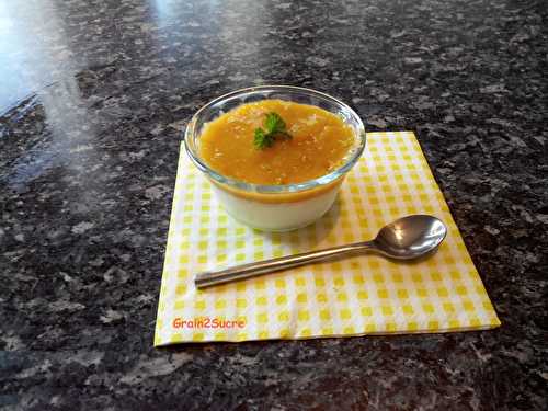 Panna cotta à la mangue