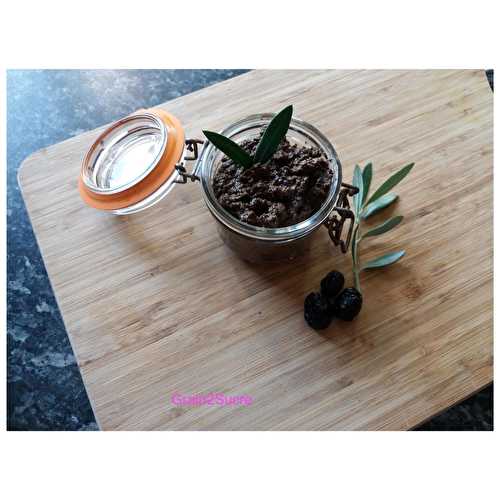 Tapenade  d'olives noires - Grain 2 Sucre