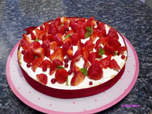 Tarte Mascarpone Aux Fraises *