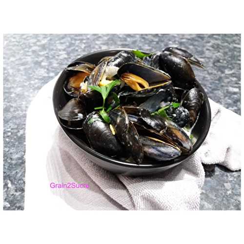 Moules à la crème de reblochon