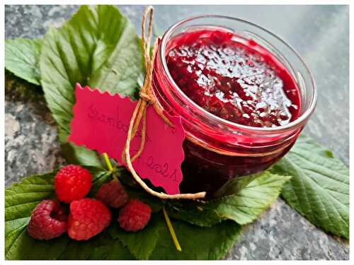 Confiture de framboises