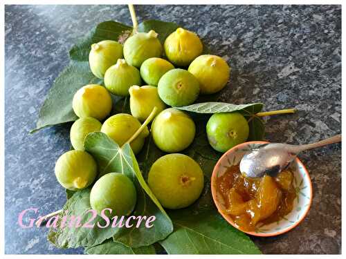 Confiture de figues au porto et cardamone