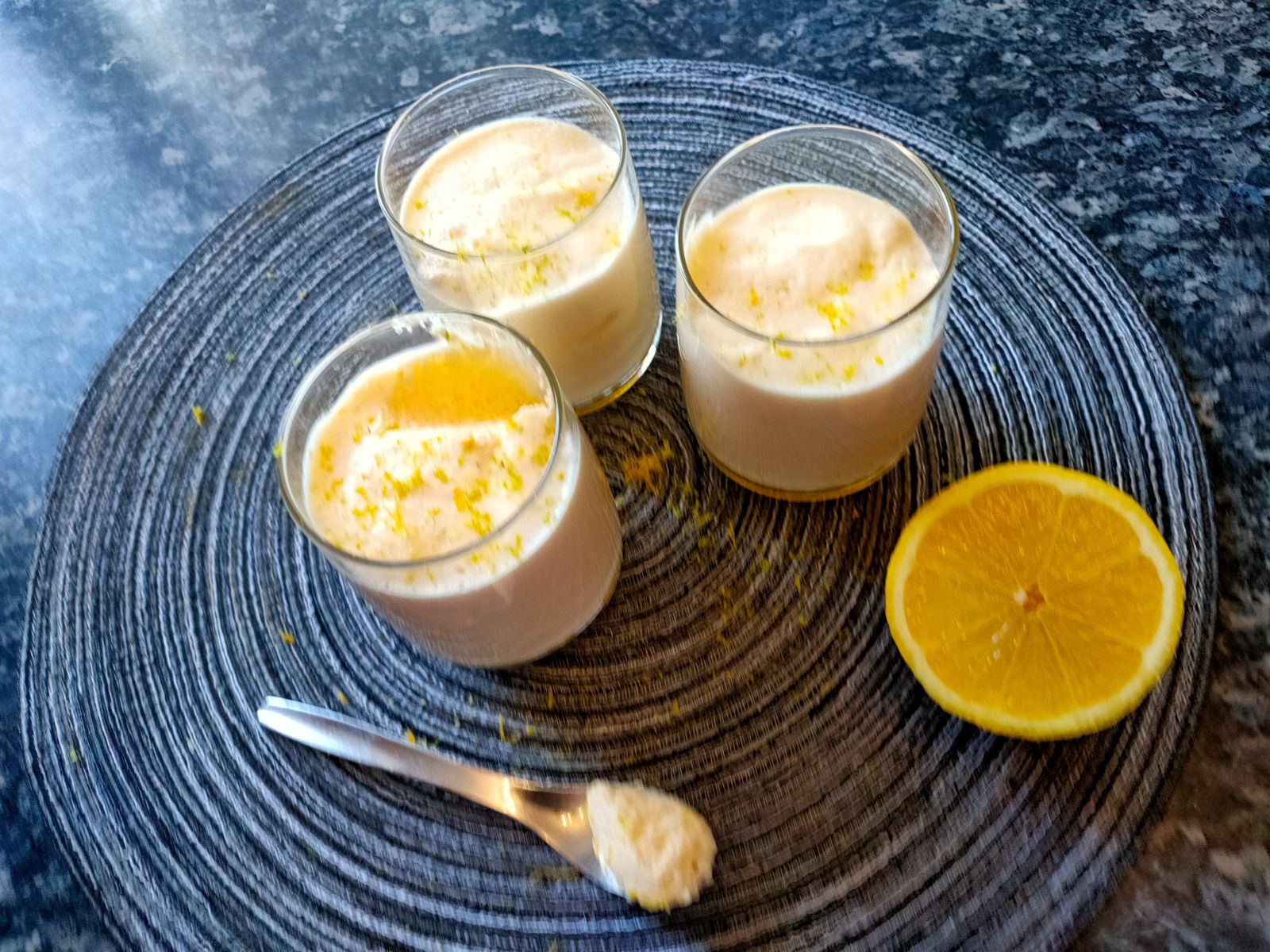 Mousse au citron et au mascarpone
