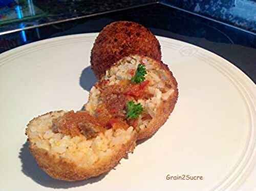 Arancini Di Riso Boulettes De Riz