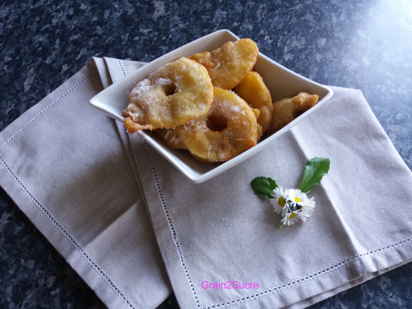 Beignets aux pommes