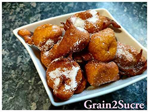 Beignets de banane façon créole