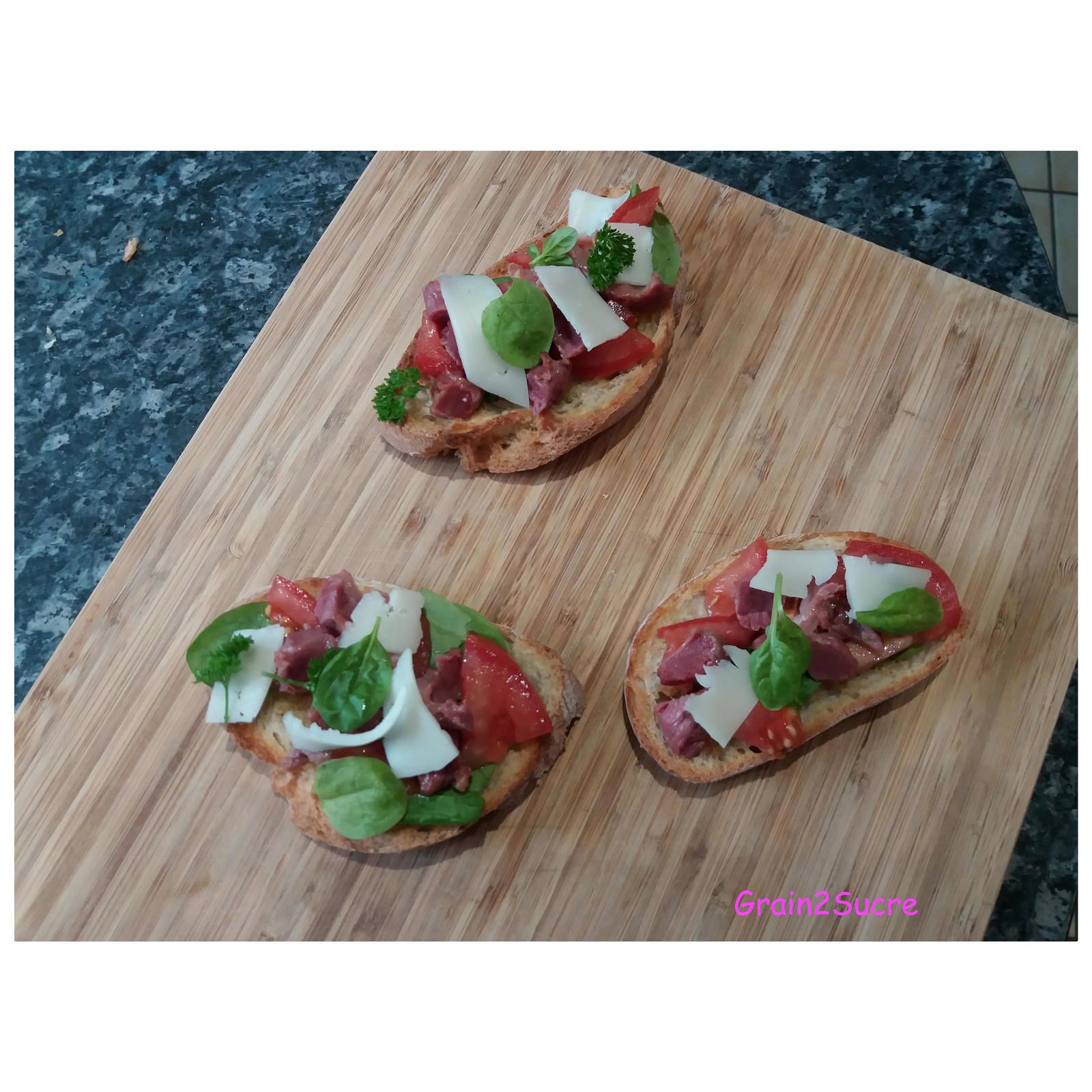 Bruschetta La Sud-Ouest