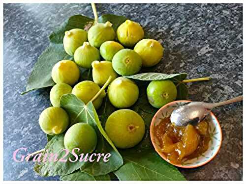 Confiture de figues au porto et cardamome