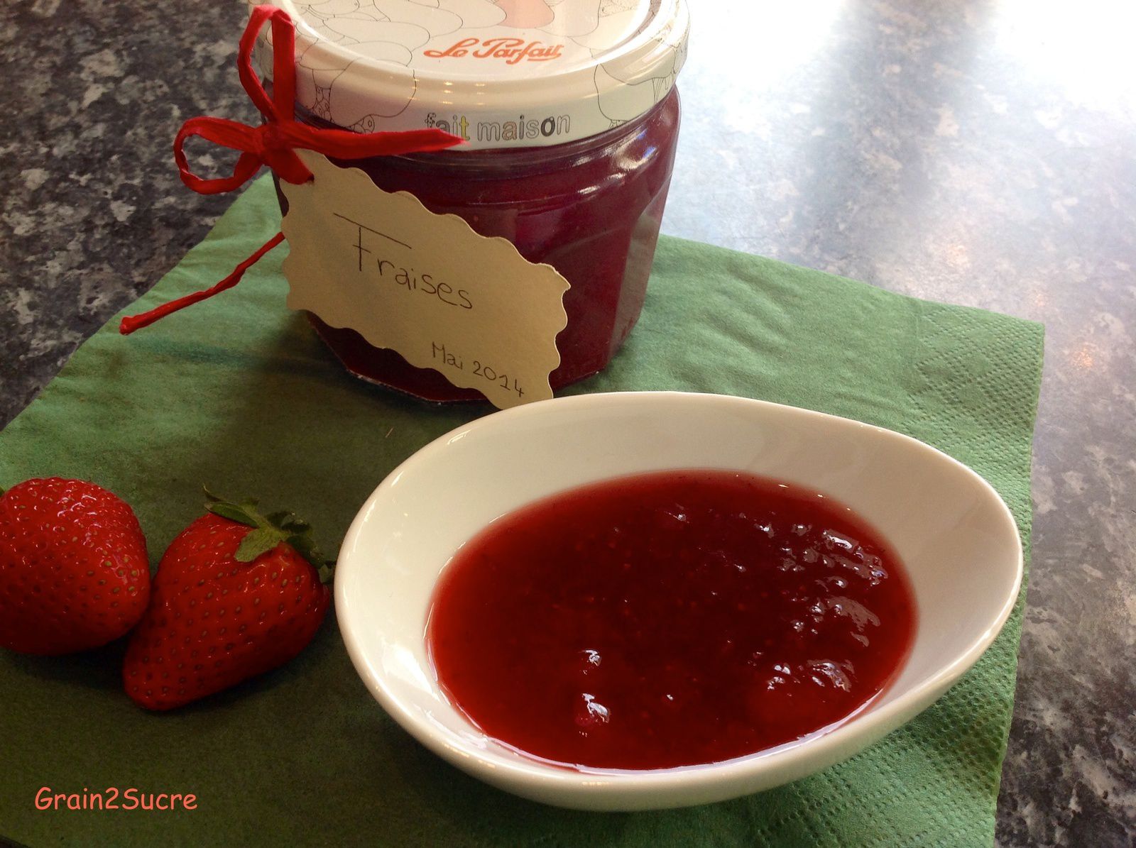 Confiture de fraises *