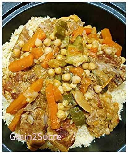 Couscous D'Agneau aux Légumes
