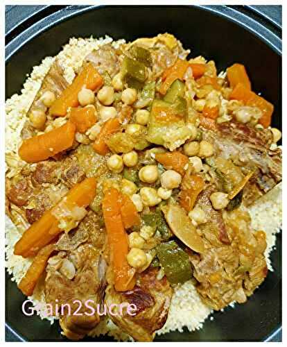 Couscous D'Agneau aux Légumes