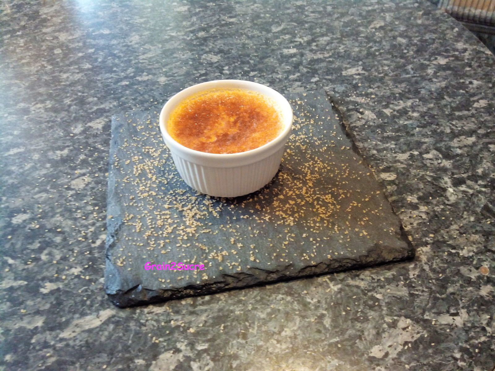 Crème brûlée à la cassonade