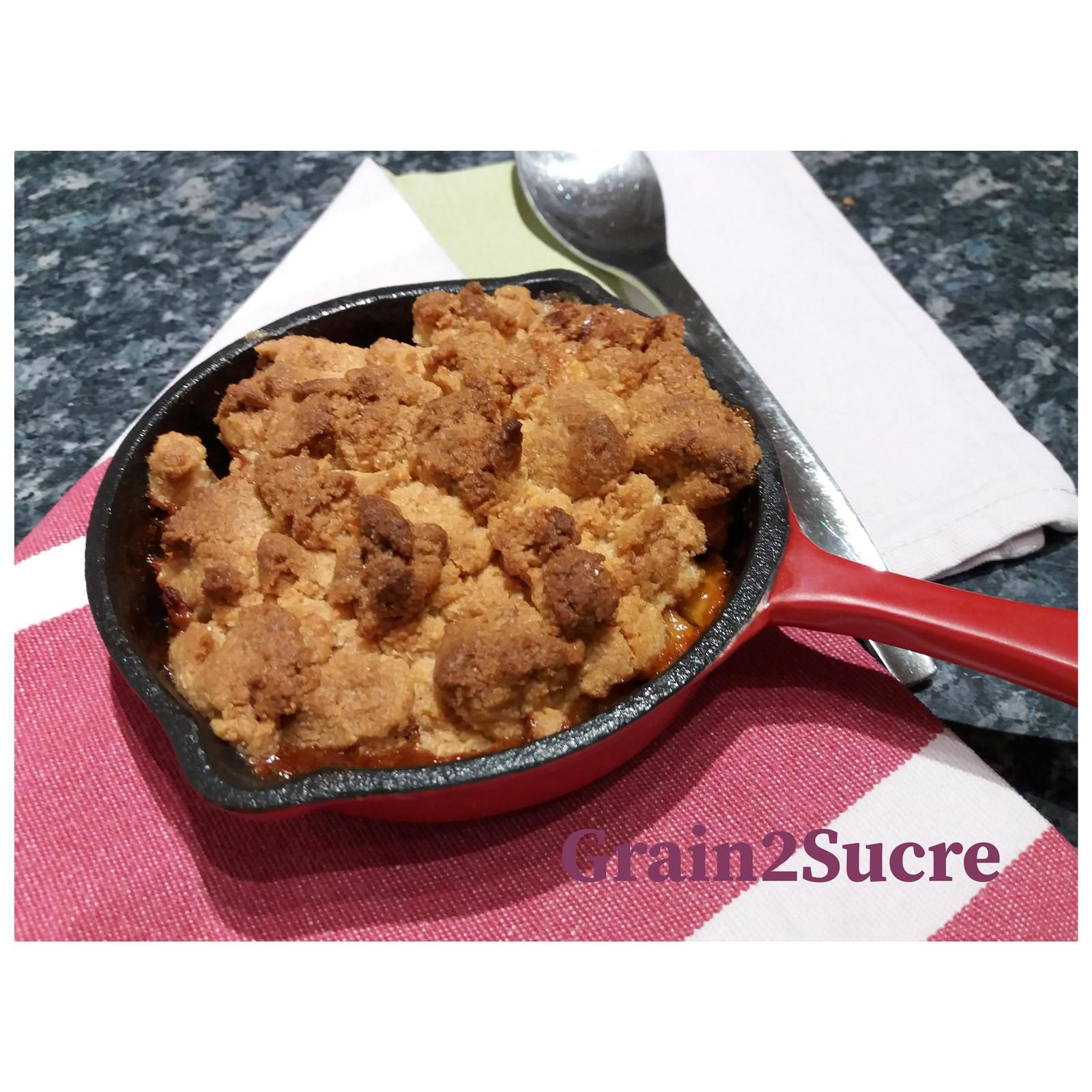 Crumble aux pommes