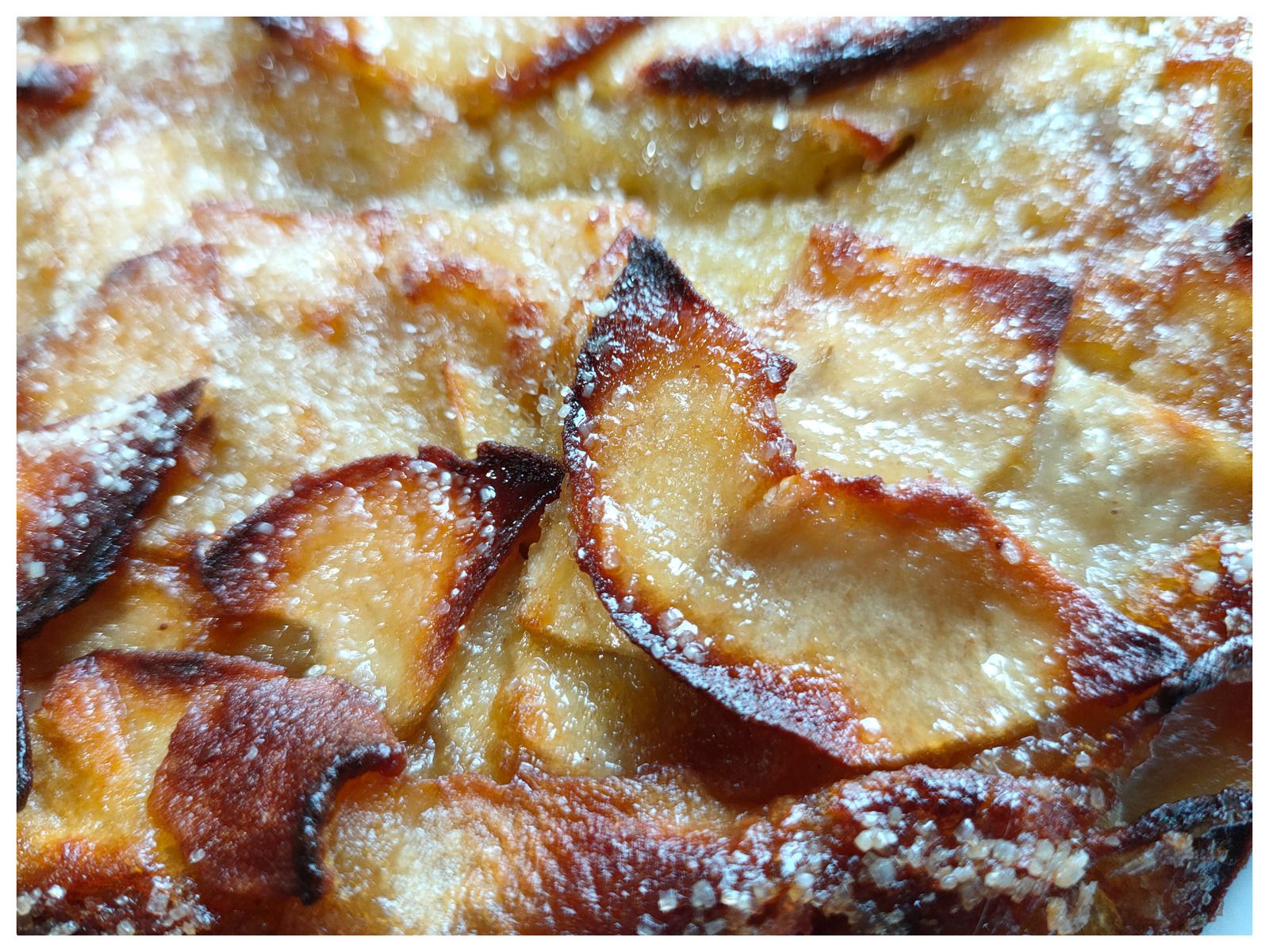 Gâteau invisible aux pommes