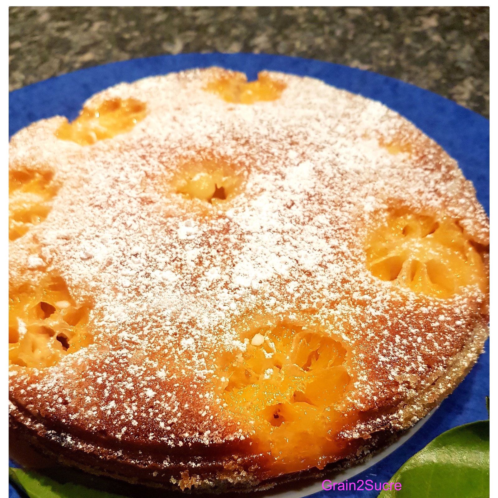 Gâteau Renversé clémentine de Laetitia