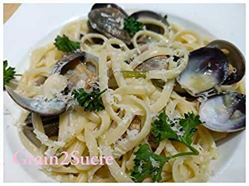 Linguine alle vongole (Linguine aux palourdes)