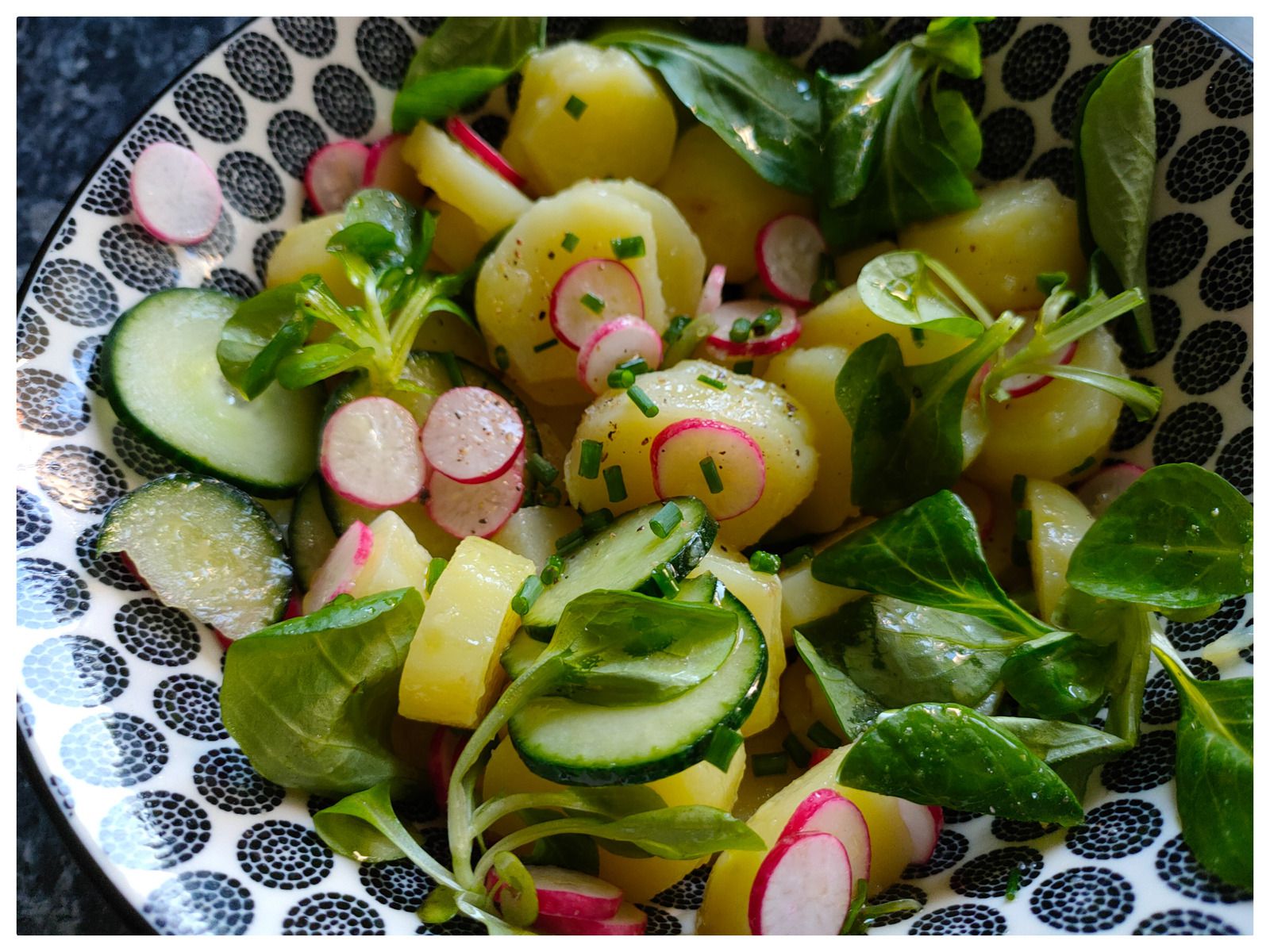 Salade De Pomme De Terre Et Radis