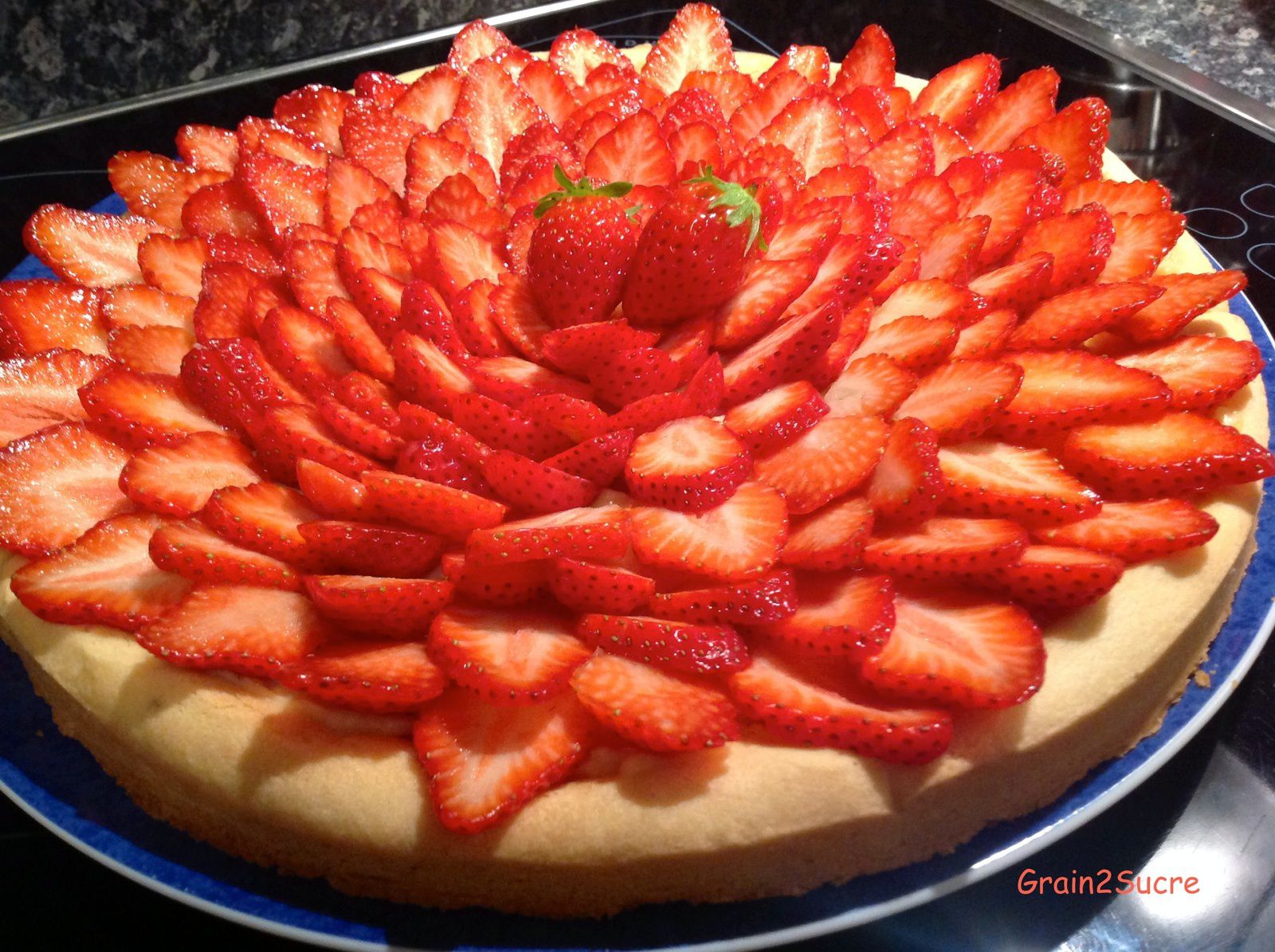 Tarte aux fraises