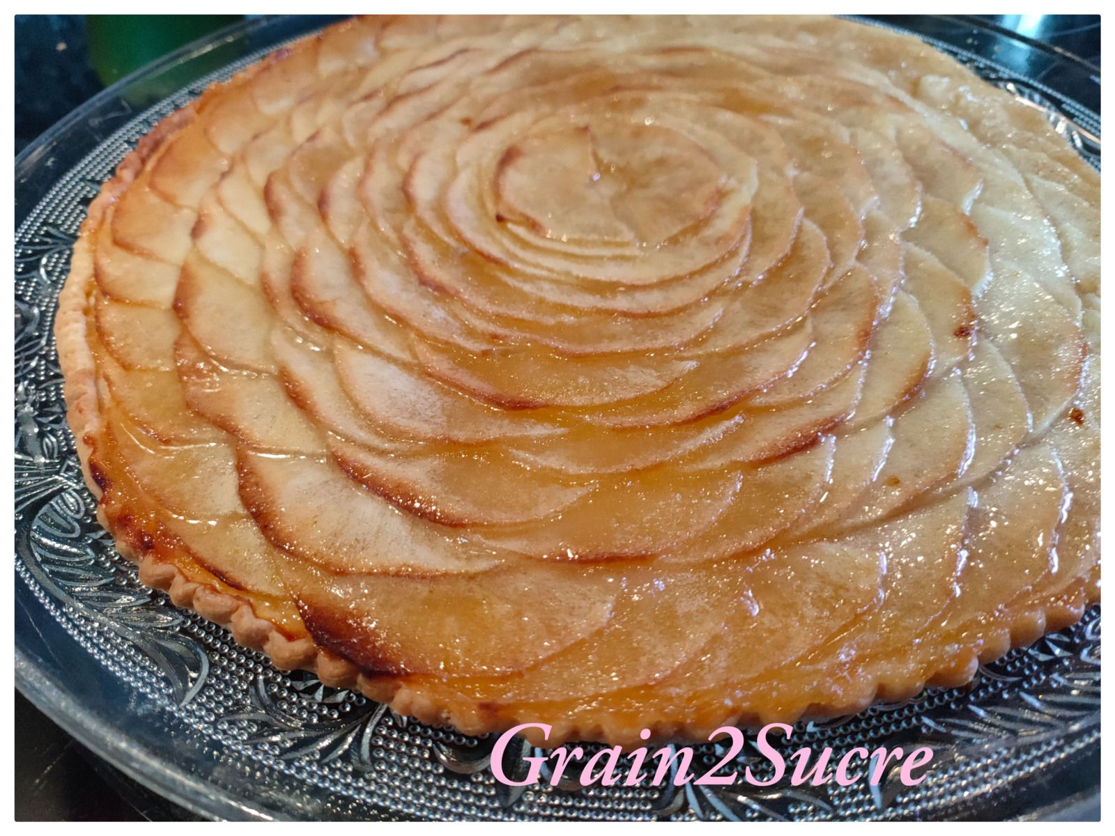 Tarte fine aux pommes