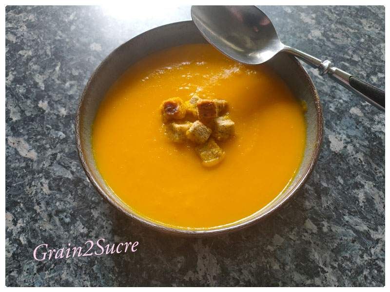  Velouté de carottes maison