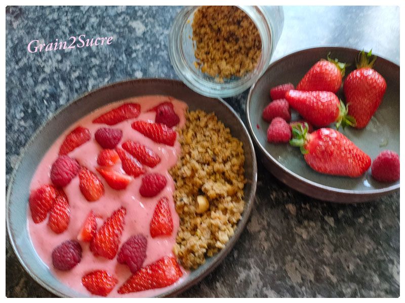  Fruits rouges & granola 