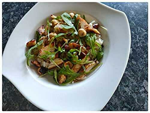Poulet, Roquette & Noisettes