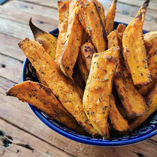 Frites de patate douces