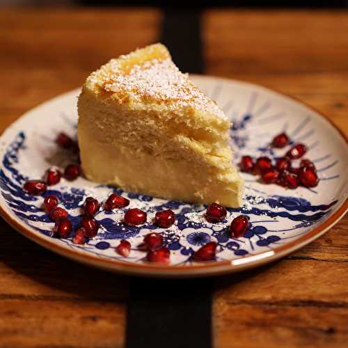 Gâteau magique à la vanille - une préparation : 3 textures ! - Grignotine