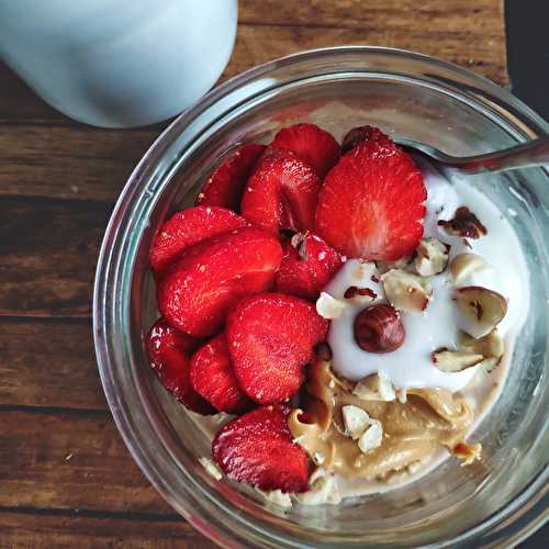 Overnight porridge, un petit déjeuner pour les pressés !