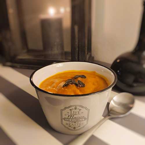 Velouté de potimarron aux marrons - soupe d'automne