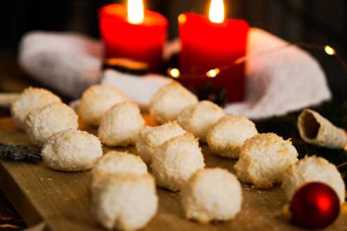 Rochers (ou macarons) à la noix de coco