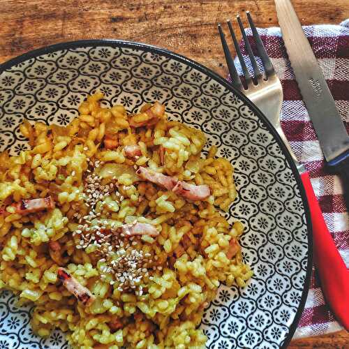 Chou chinois façon risotto