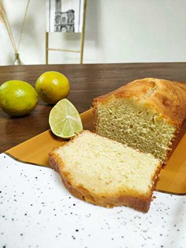 Cake au citron vert