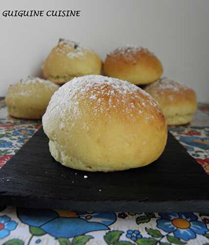 Beignets au four à la pâte à tartiner