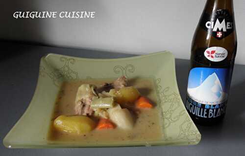 Blanquette de veau à la bière