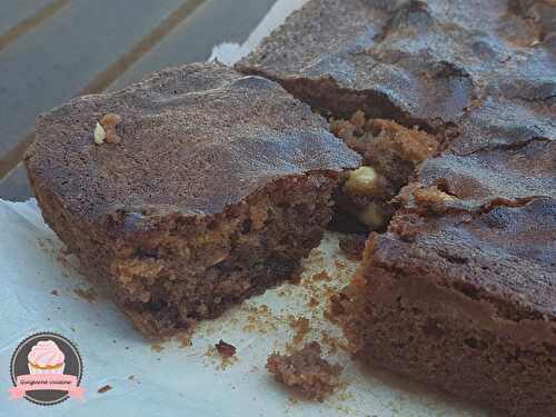 Brownie aux cacahuètes