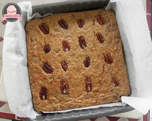 Brownies chocolat au lait et noix de pécan