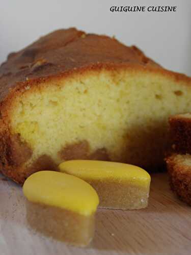 Cake aux Calissons d’Aix au citron