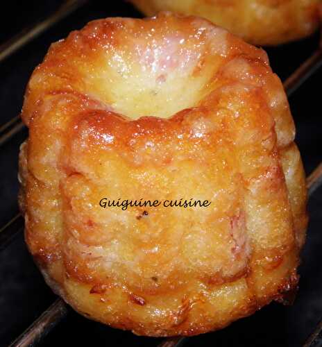 Cannelés gruyère – jambon